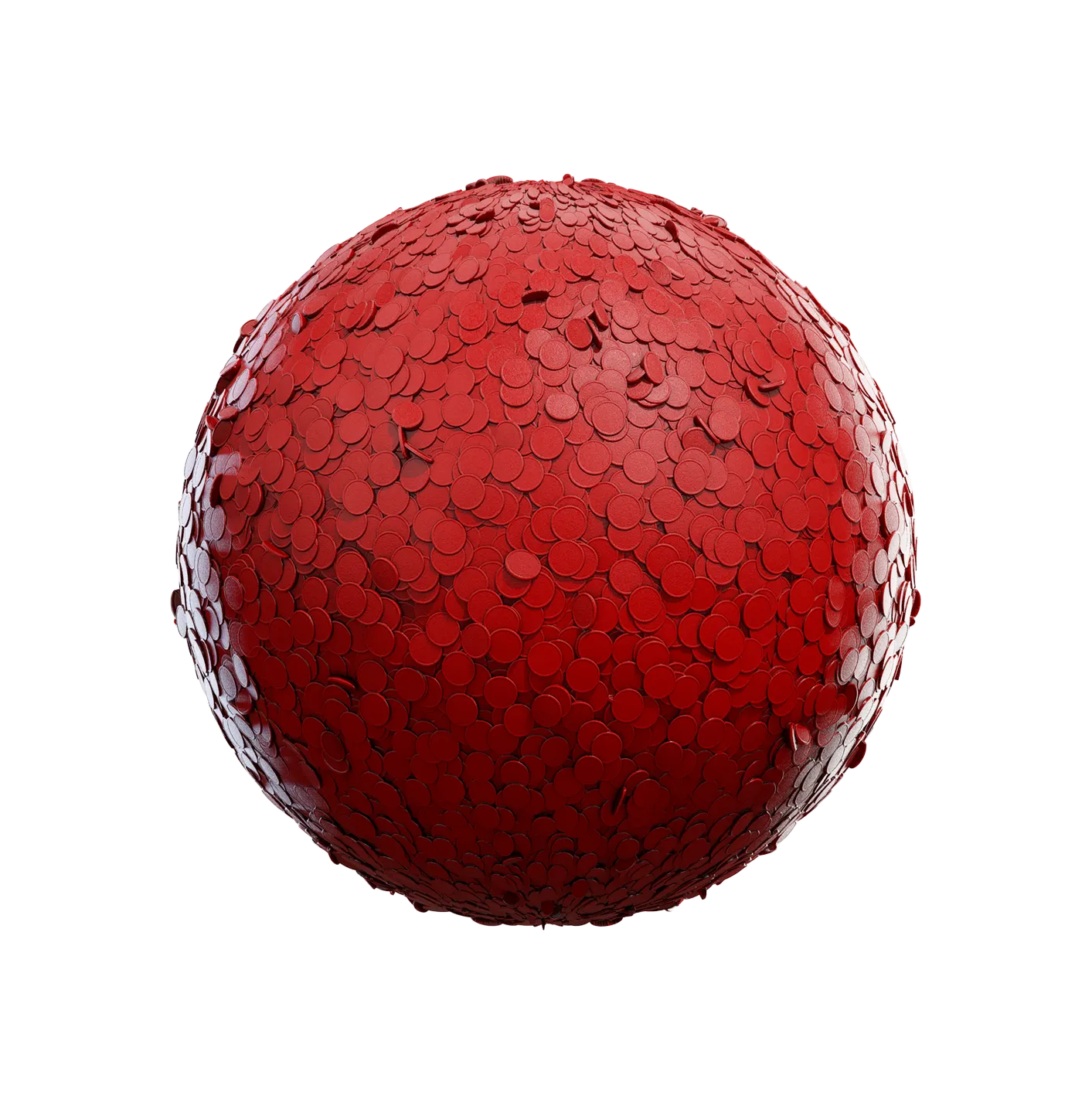 红色塑料代币2506101234