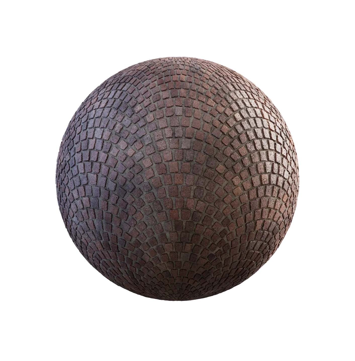 红色弧形砖人行道250610925