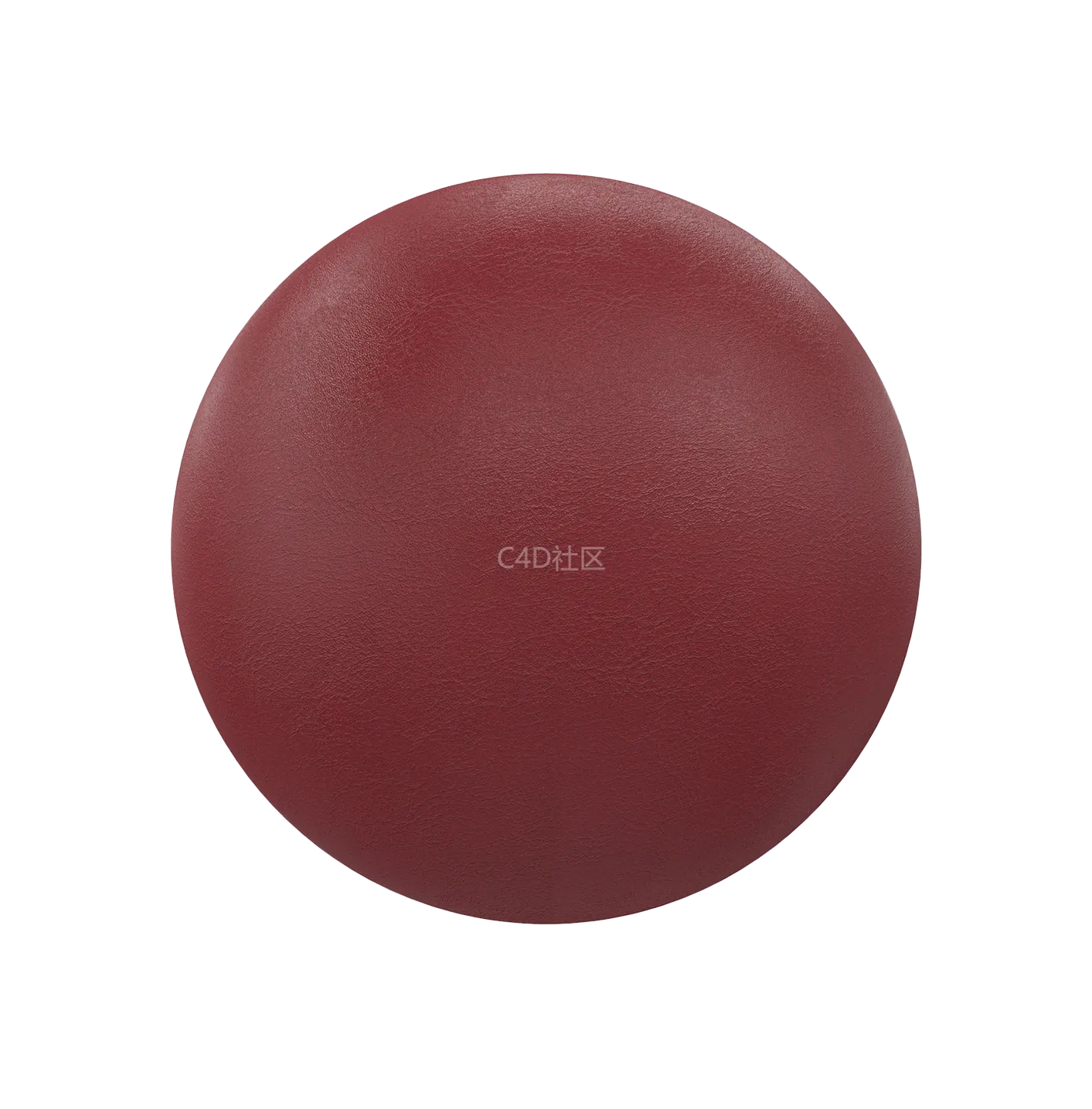 红色皮革250610560