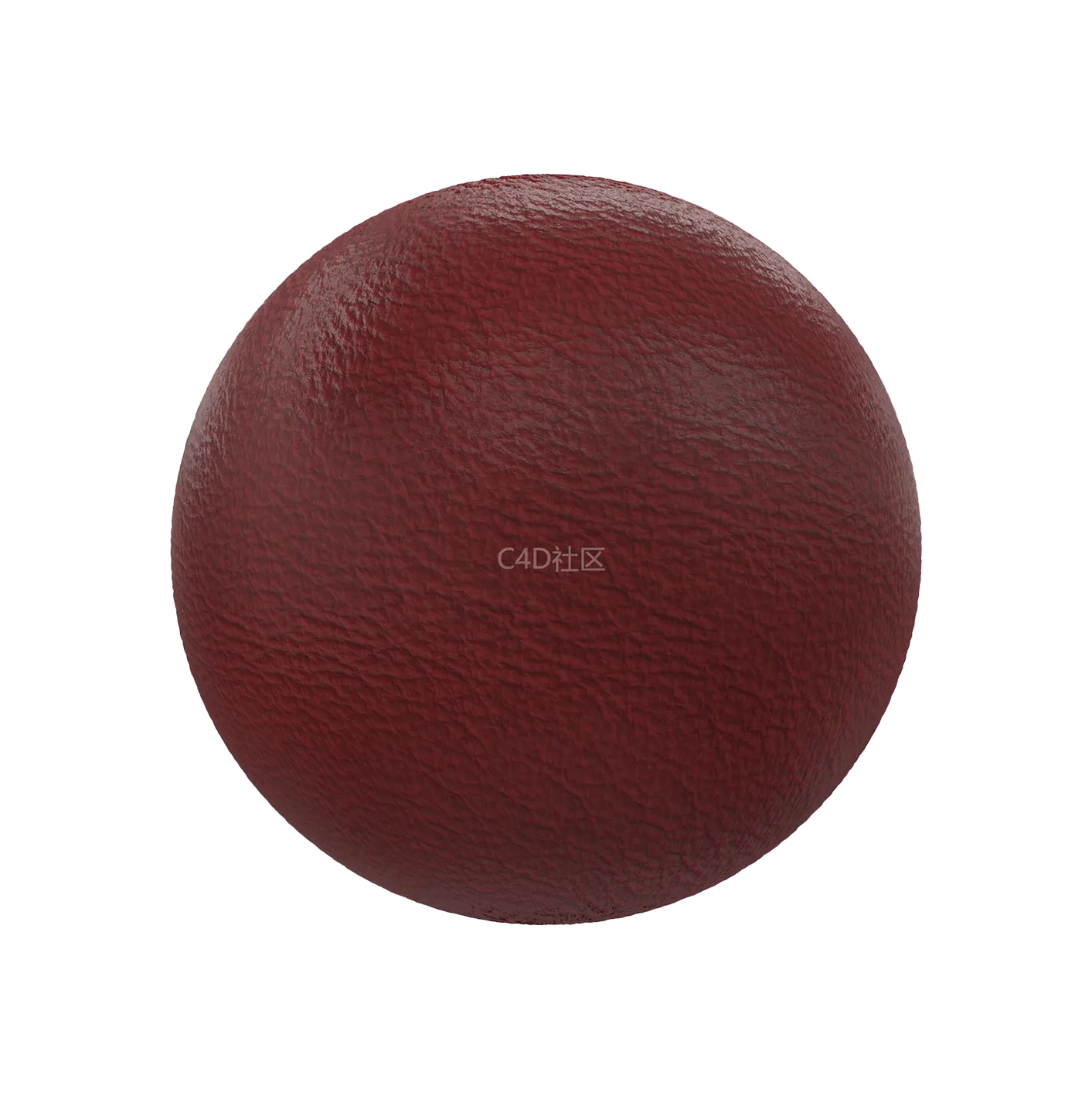 红色皮革250610567