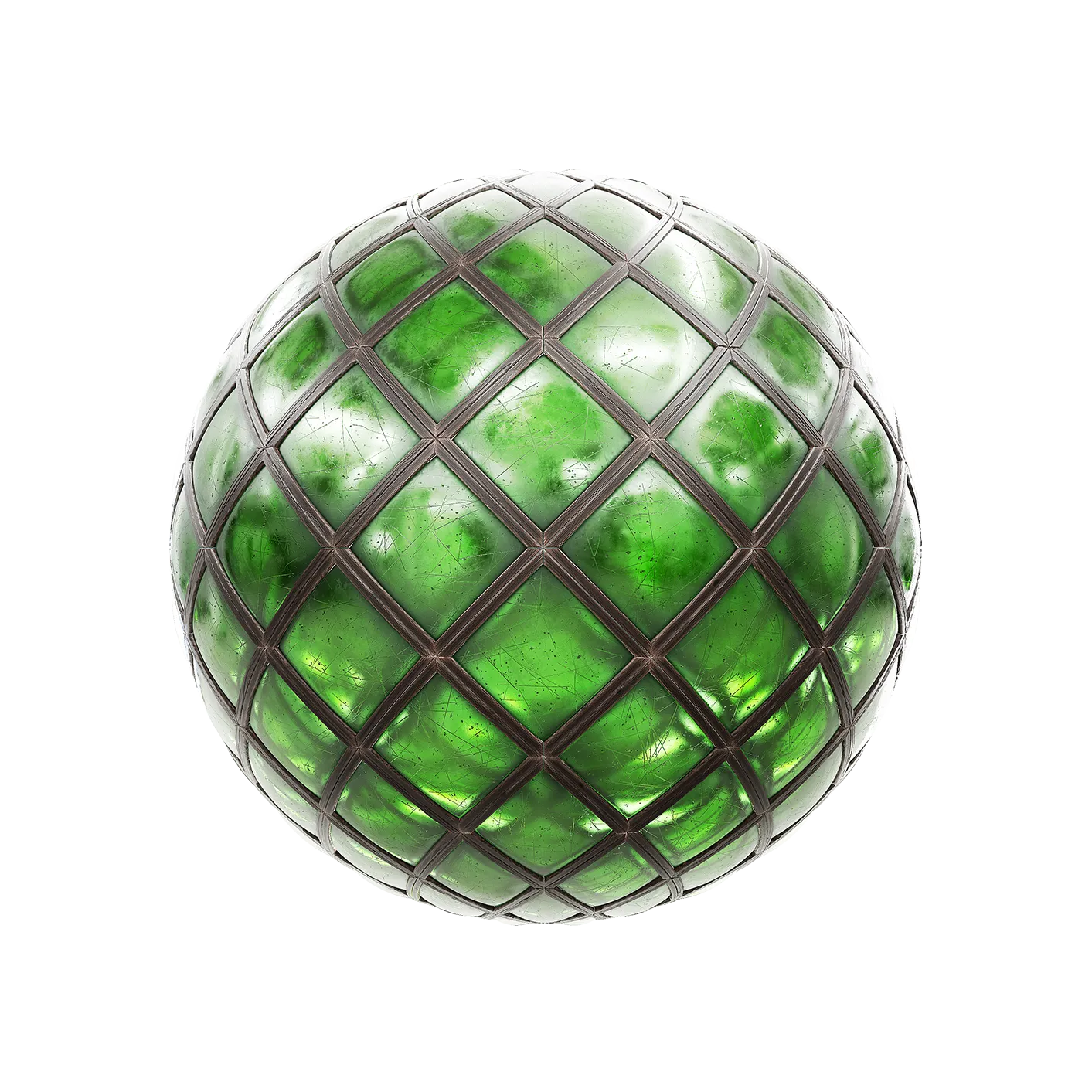 绿色染色玻璃窗250609679