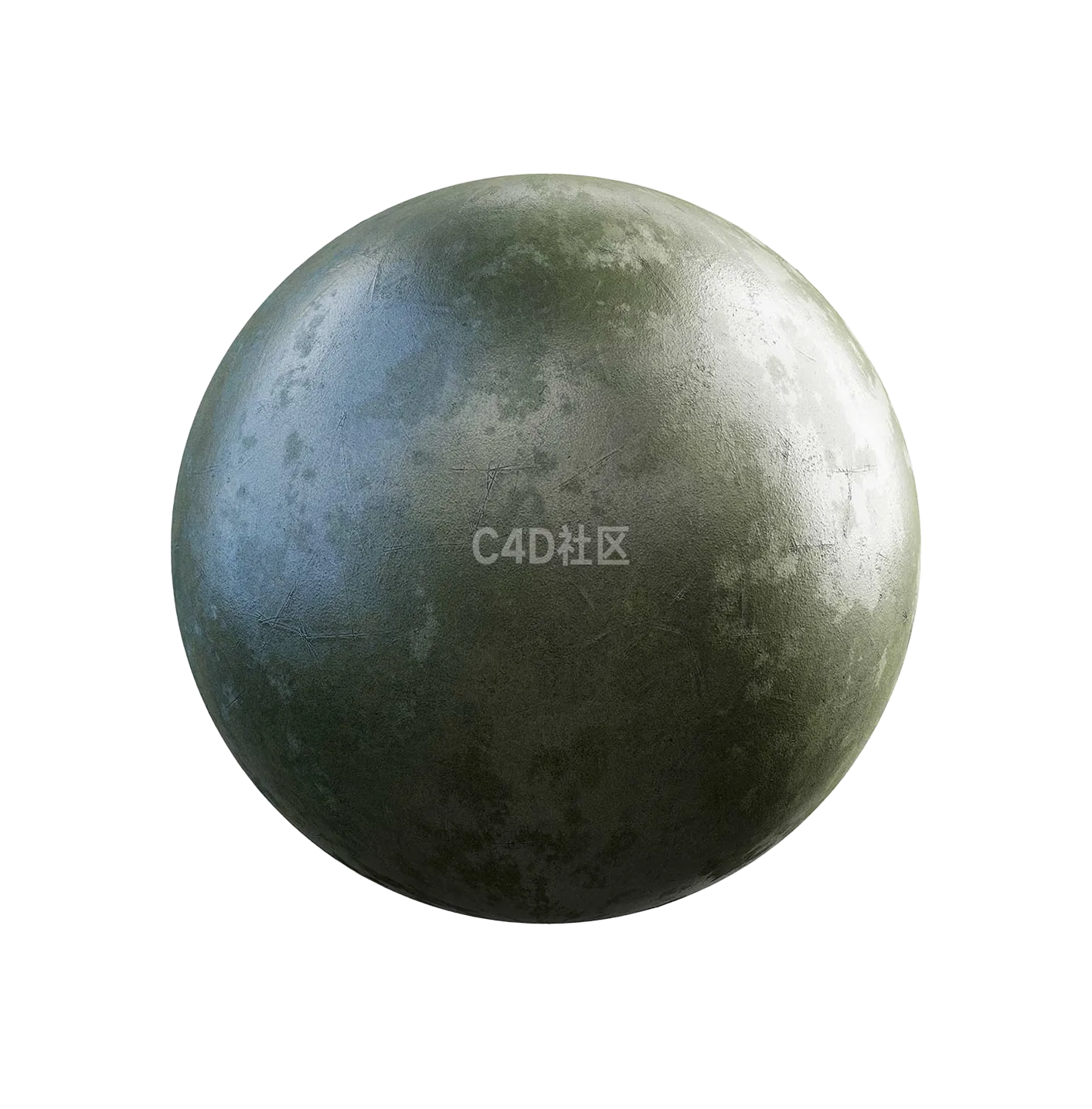 绿色涂漆金属2506091449