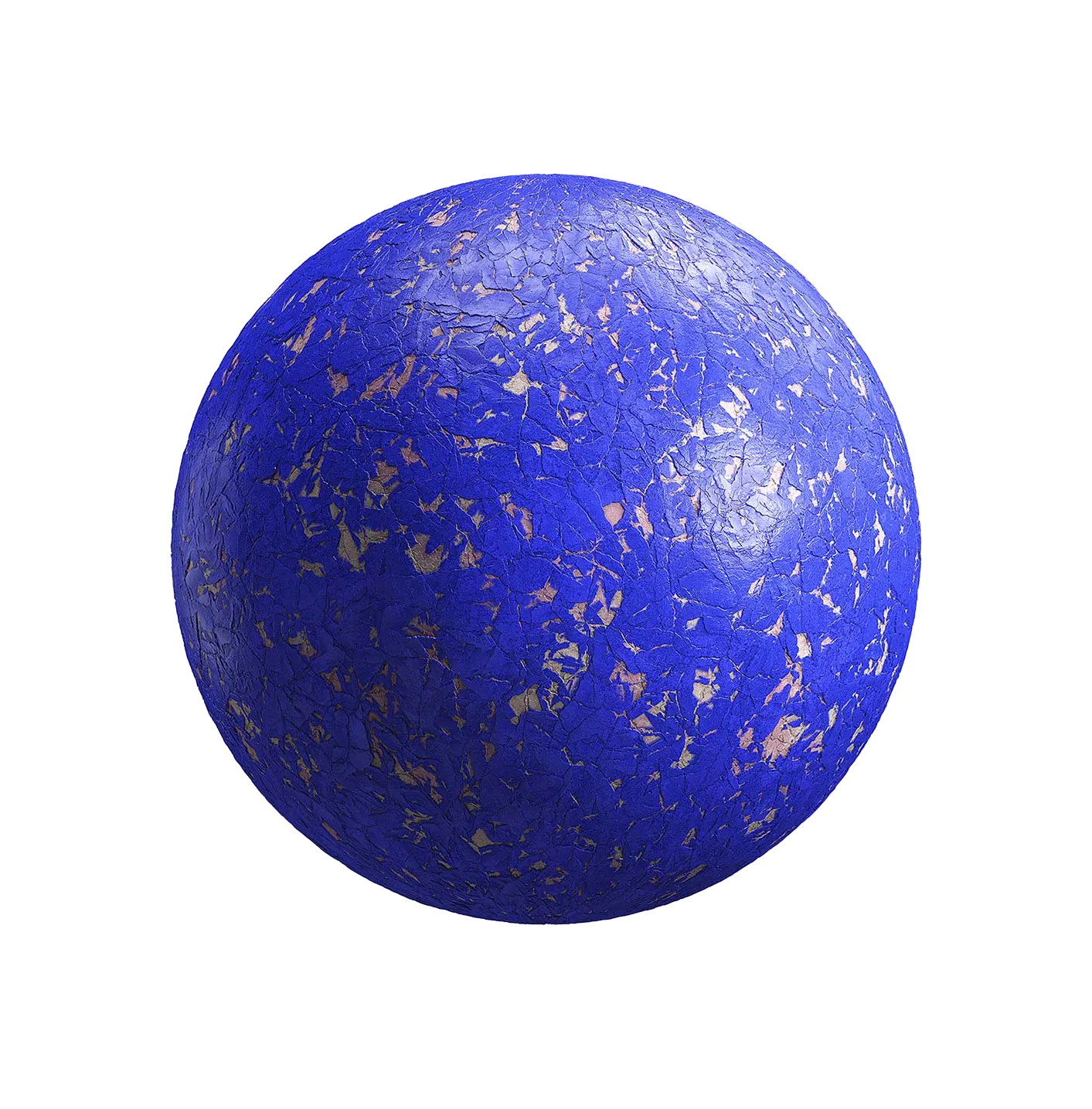 蓝色剥落油漆250610824