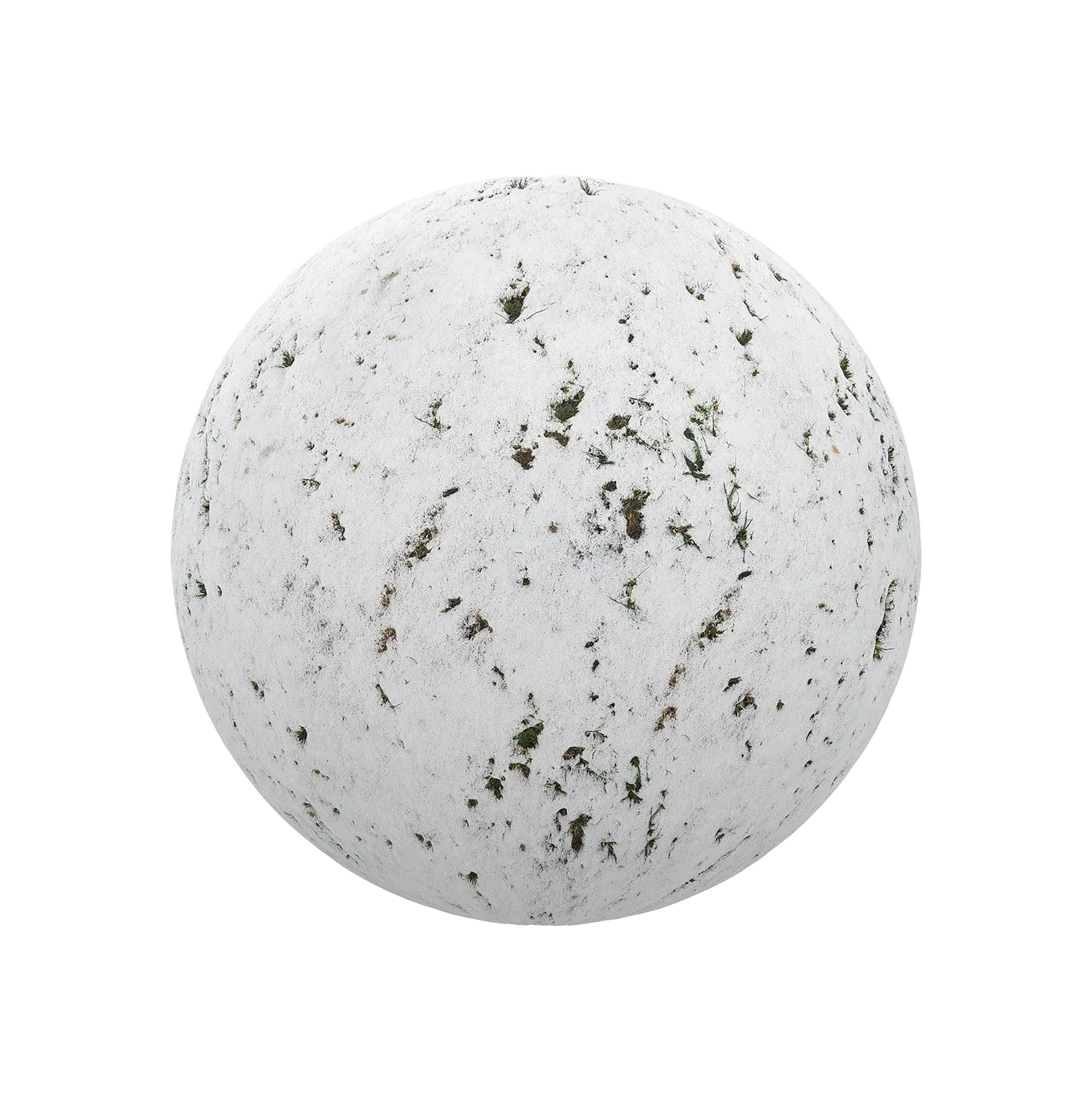 覆盖草的雪250609352