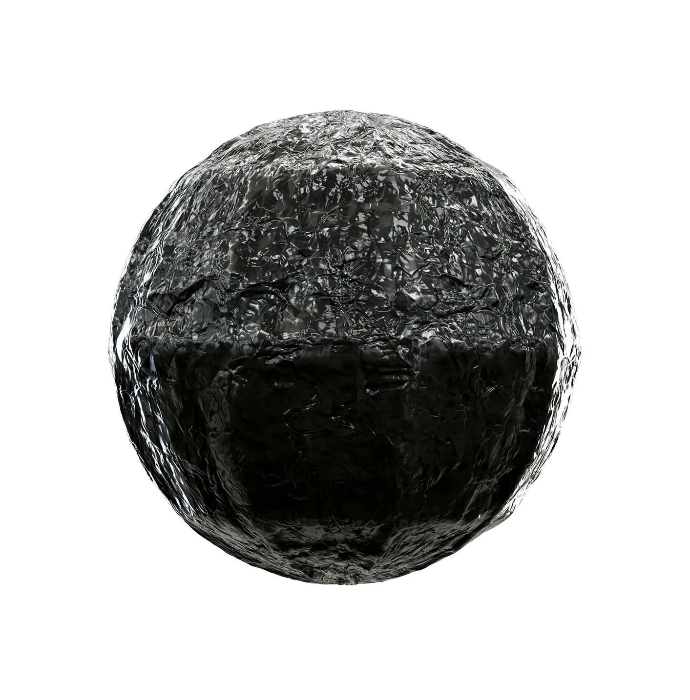 黑色皱褶箔框架2506101226