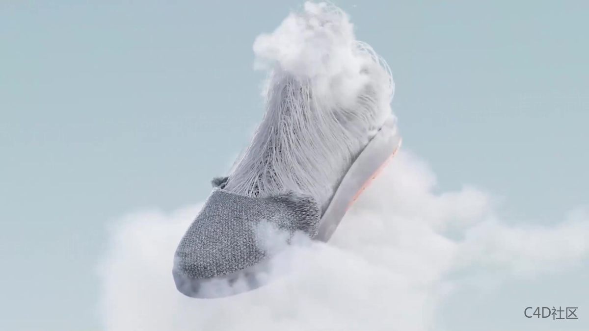 Timberland True Cloud运动高帮鞋-帆布鞋动画