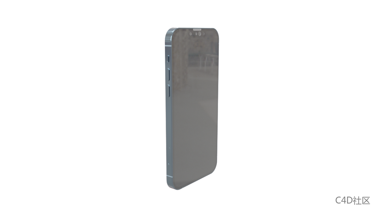 iPhone 13 Pro 高精度4边面模型