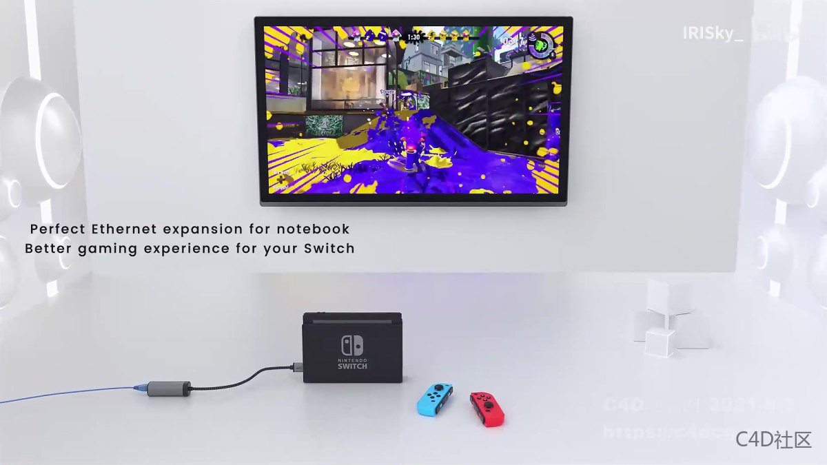 RAMPOW USB网线转接器宣传视频