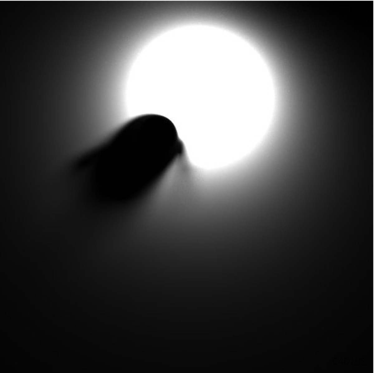 地板的烘焙 512x512 图像。请注意,图像显得更暗,因为它显示在线性空间中。 了解Redshift中的烘焙