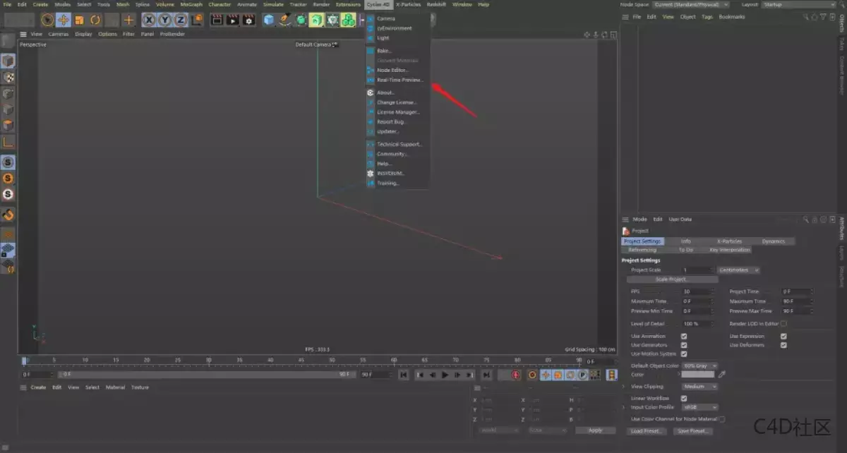 Cycles 4D Preferences