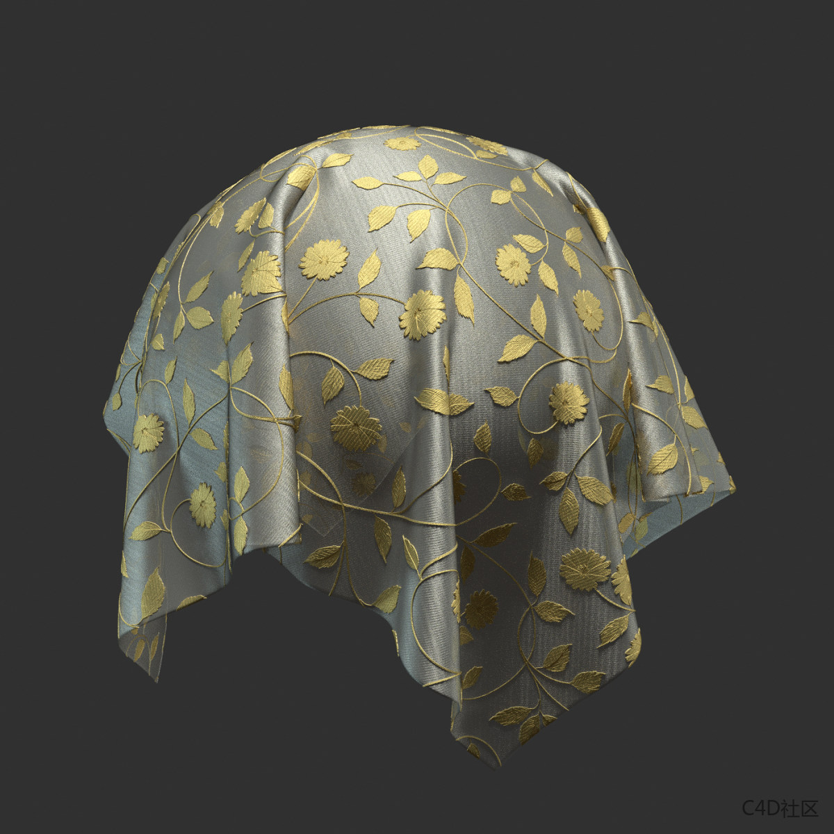 50种布料Octane材质预设贴图Octane Fabric Materials Vol 02