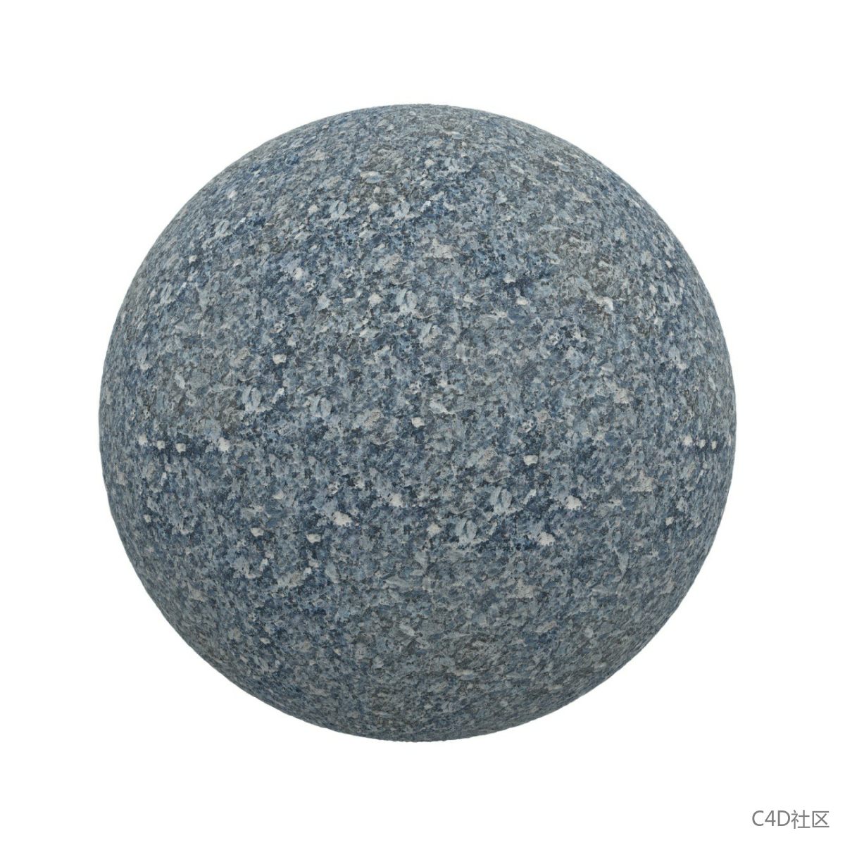 蓝色的花岗岩石纹理贴图