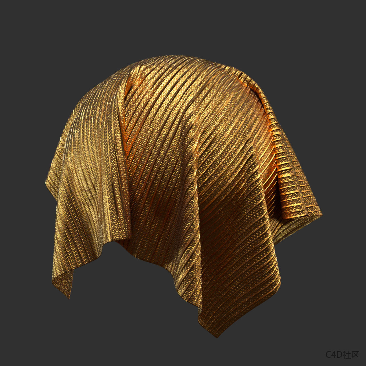 50种布料Octane材质预设贴图Octane Fabric Materials Vol 02