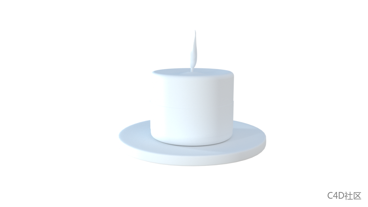 蜡烛模型-烛台