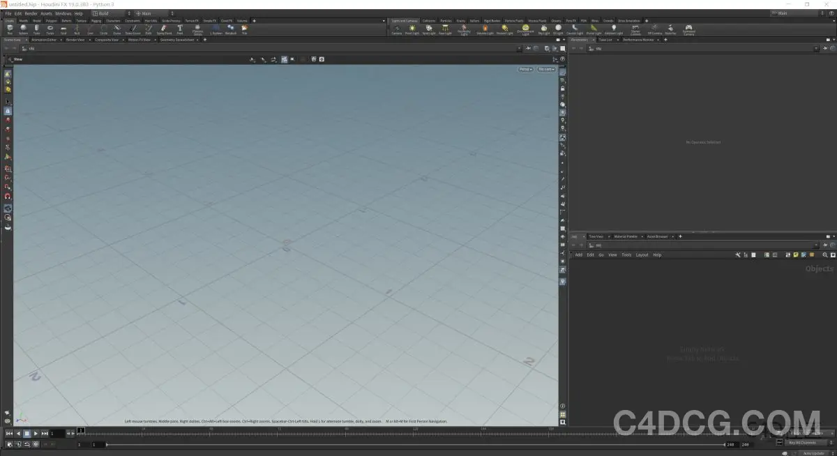 SideFX houdini 20.5.607 高级3D特效软件