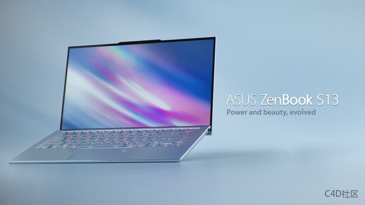 华硕 zenbook S13笔记本电脑广告视频