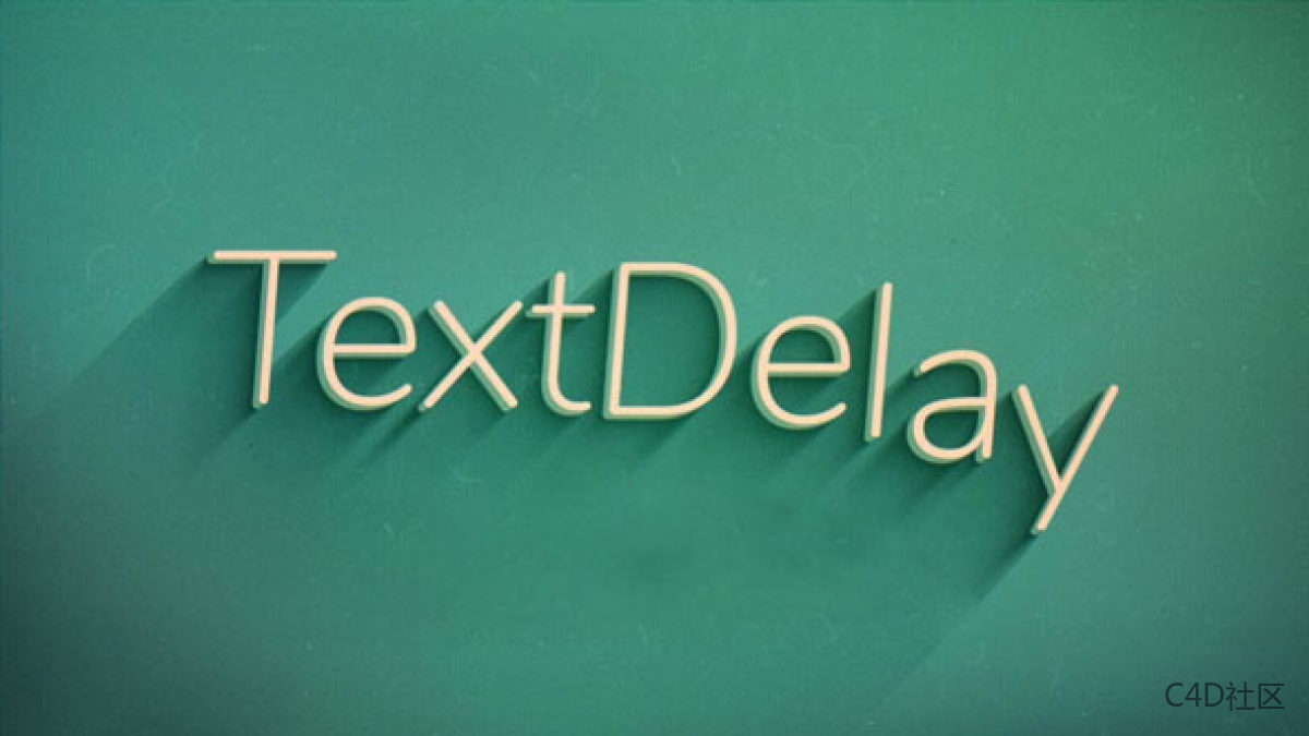 AEscripts TextDelay v1.7.6 For After Effects 文字延迟动画制作插件
