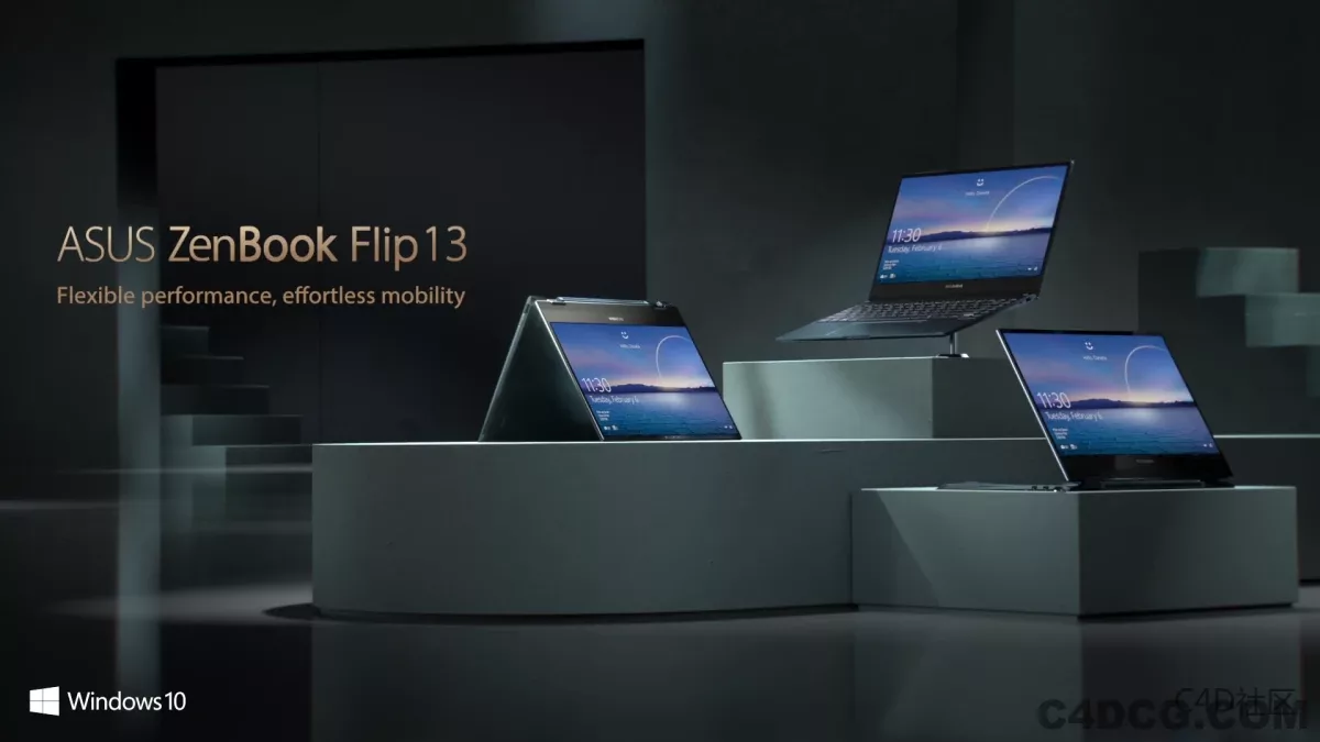 Asus Flipbook 13商业宣传动画