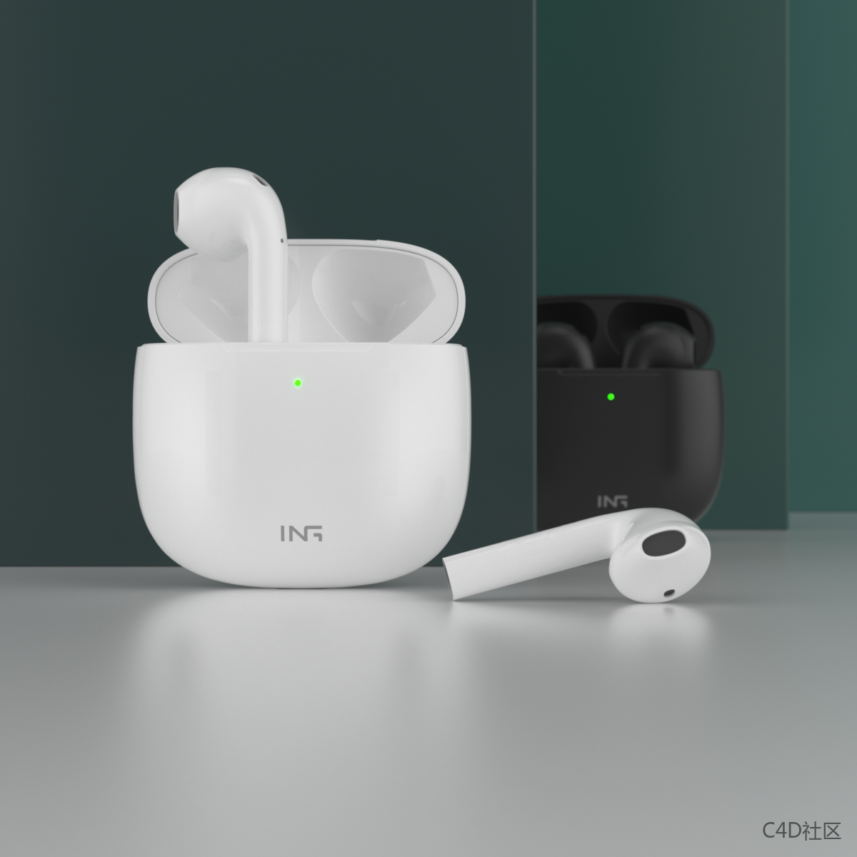 蓝牙耳机模型