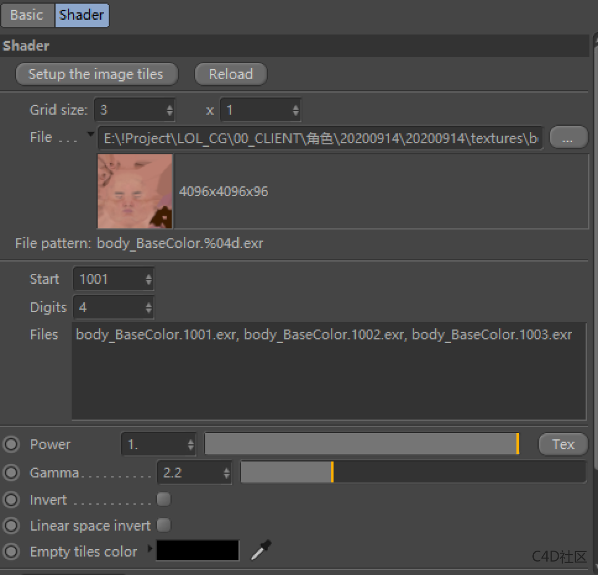 Octane节点：Image titles