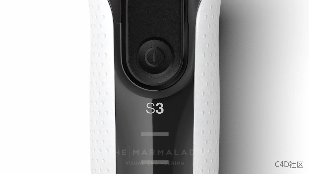 Braun S3 剃须刀-动画设计