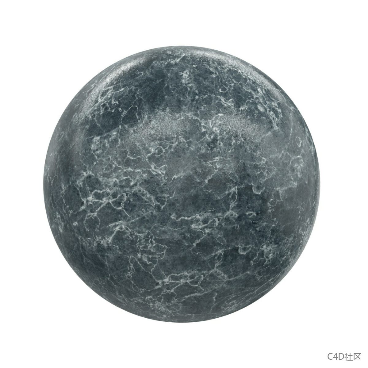 蓝色裂纹大理石纹理贴图