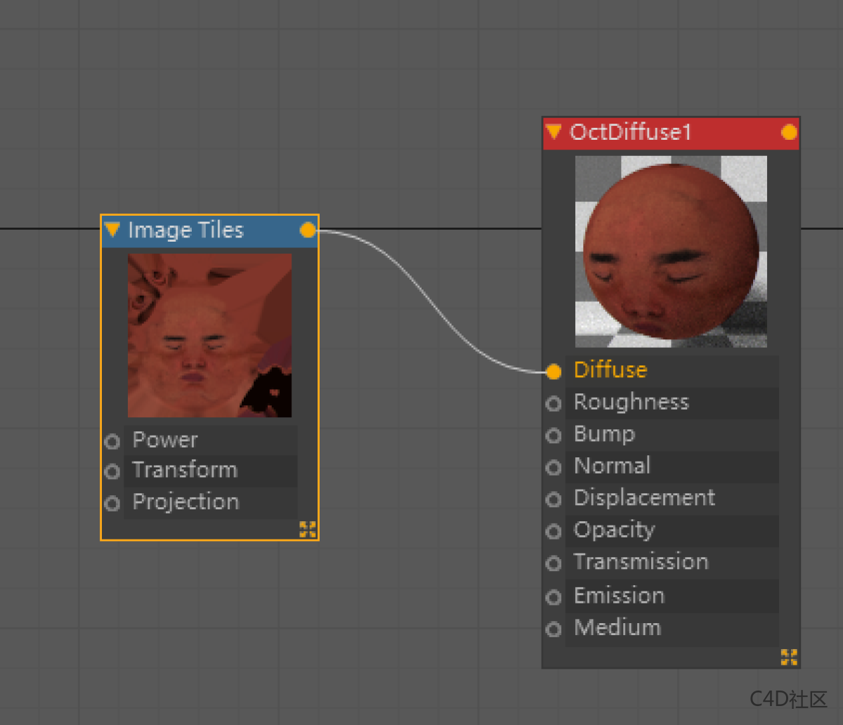 Octane节点：Image titles