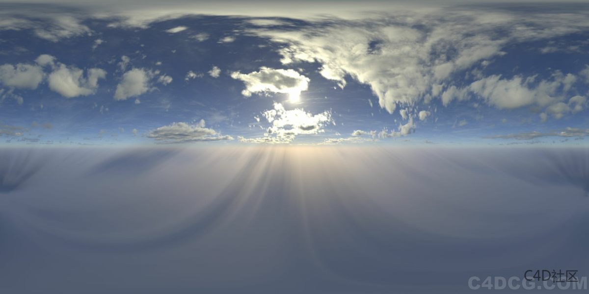 4K-HDRI-全景天空-天空云层丰富