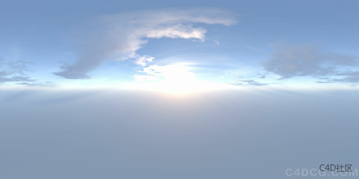 4K-HDRI-全景天空-天空细节模糊