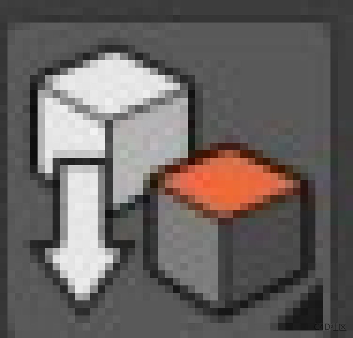 使用布料C4D系统快速创建抱枕建模教程