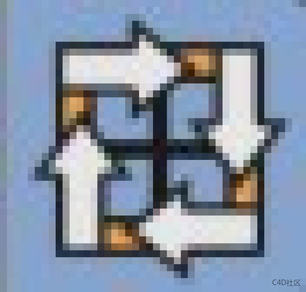 使用布料C4D系统快速创建抱枕建模教程