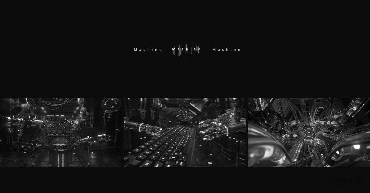 某机械键盘打宣传广告样品临摹