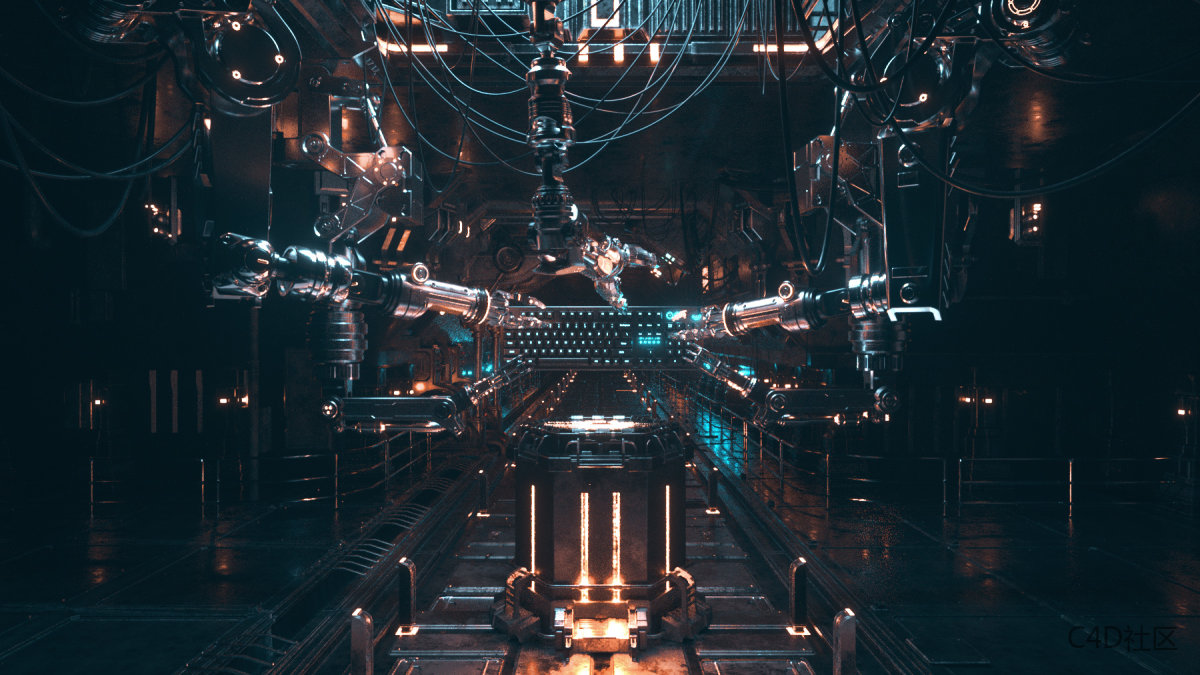 某机械键盘打宣传广告样品临摹