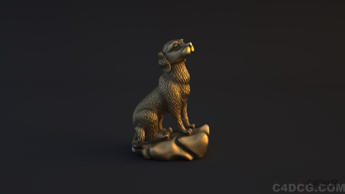 十二生肖模型-狗