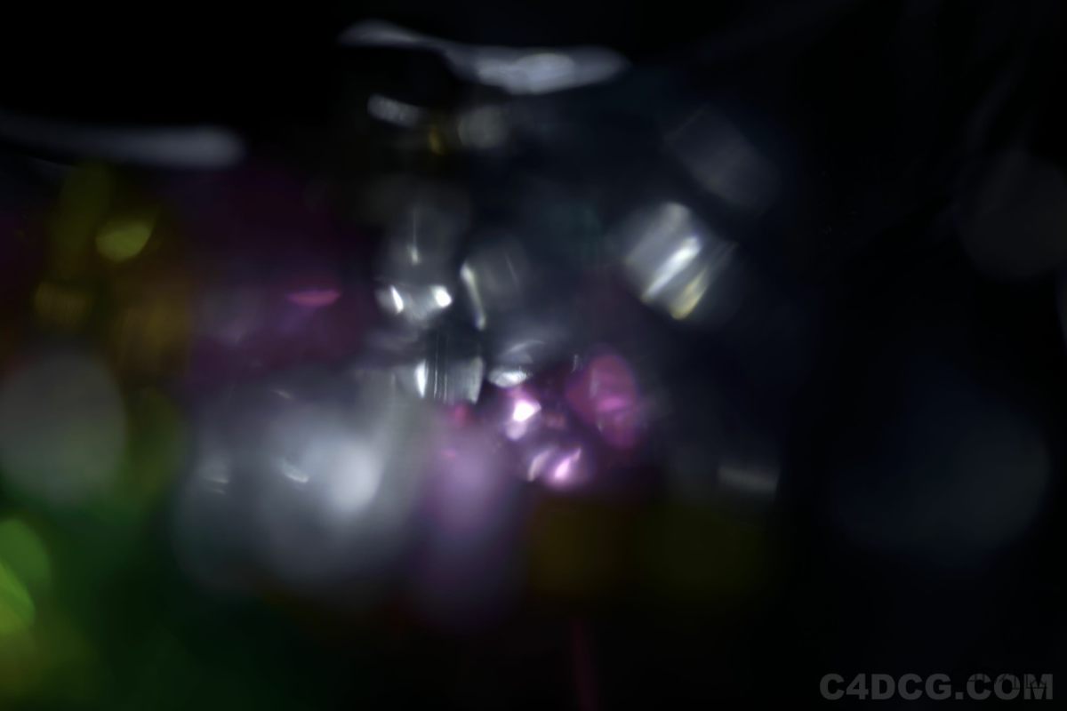 高动态范围焦散范围光源-5K-HDRI-薄膜纸的闪光点